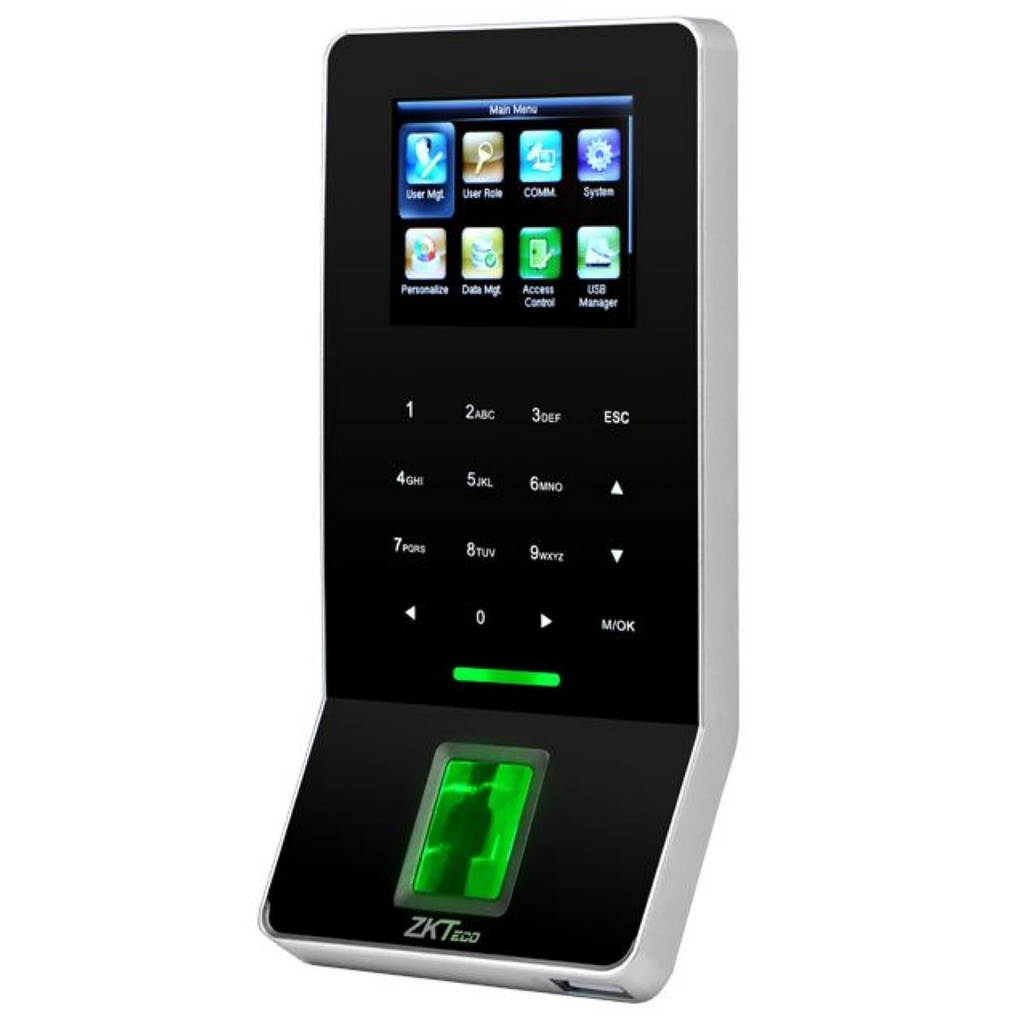Terminal Biométrico Zkteco Tcp/ip/Wi-Fi F22