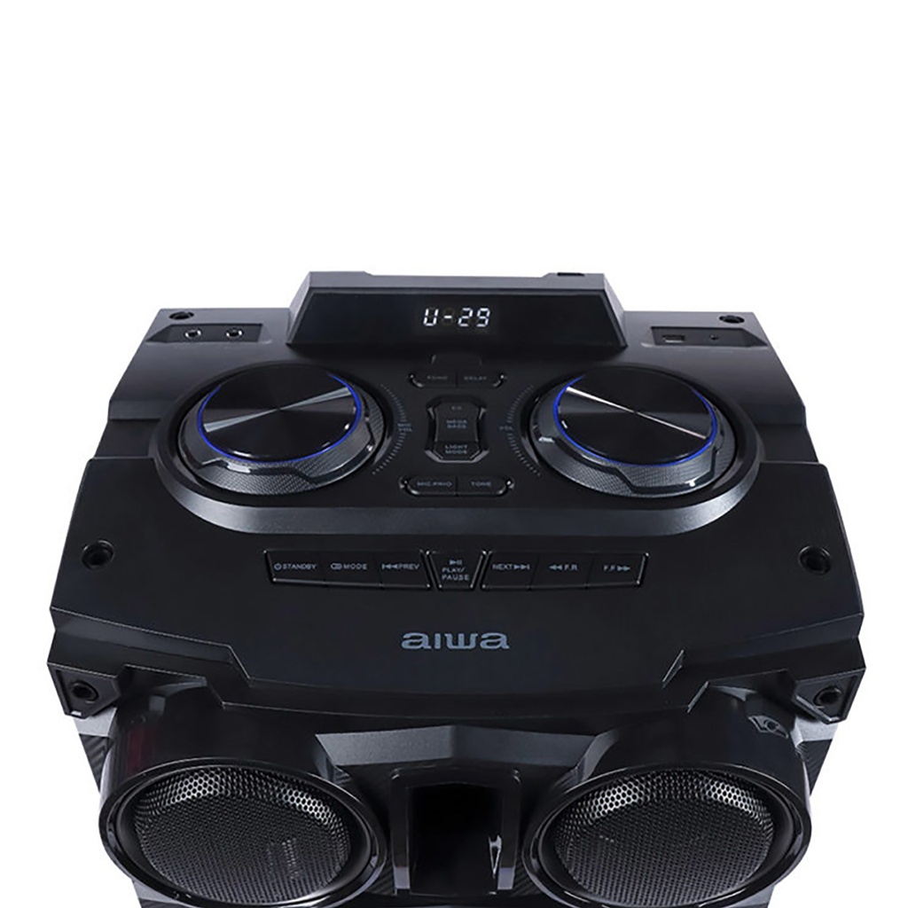 Parlante Bt Aiwa Awpoc10 Estéreo 2.0 2500w Pmpo Led
