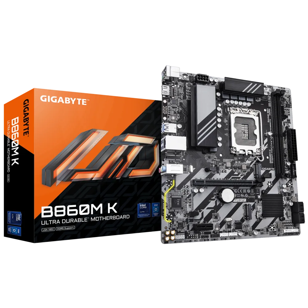 Motherboard Gigabyte B860 K | DDR5 | LGA1851 | Micro ATX