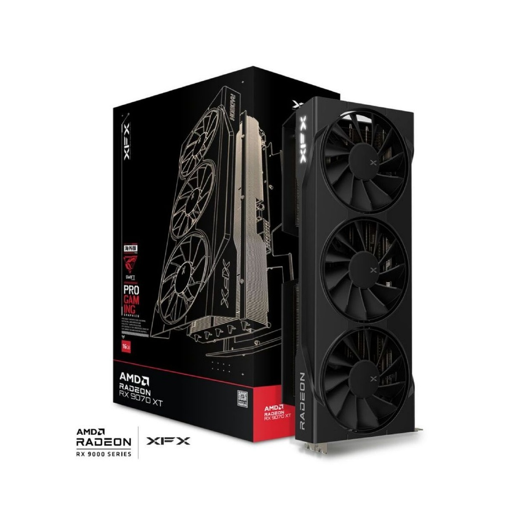 Tarjeta Xfx Radeon RX9070XT Swift G 16gb GDDR6