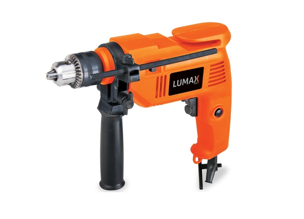 Taladro con percutor LUMAX 600W