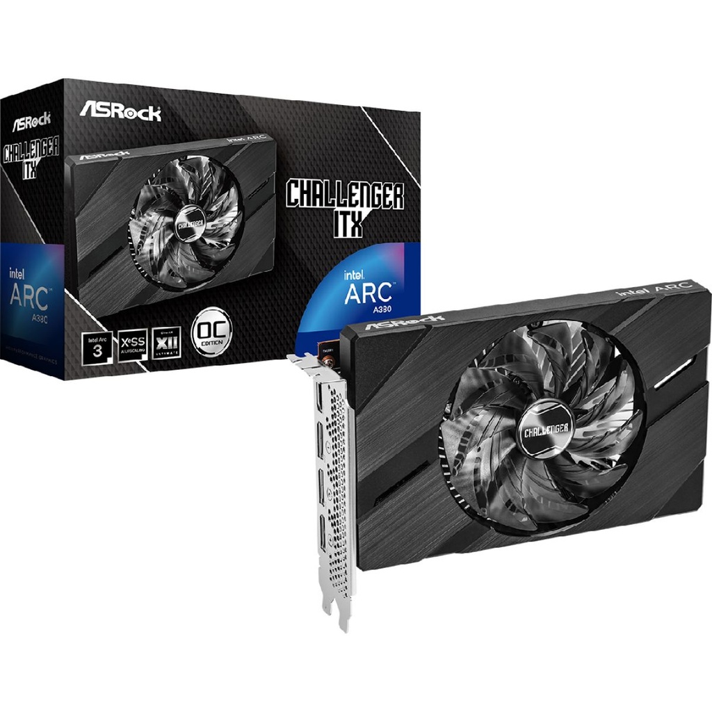 Tarj.vga Asrock Intel Arc A380 Challenger 6gb Ddr6