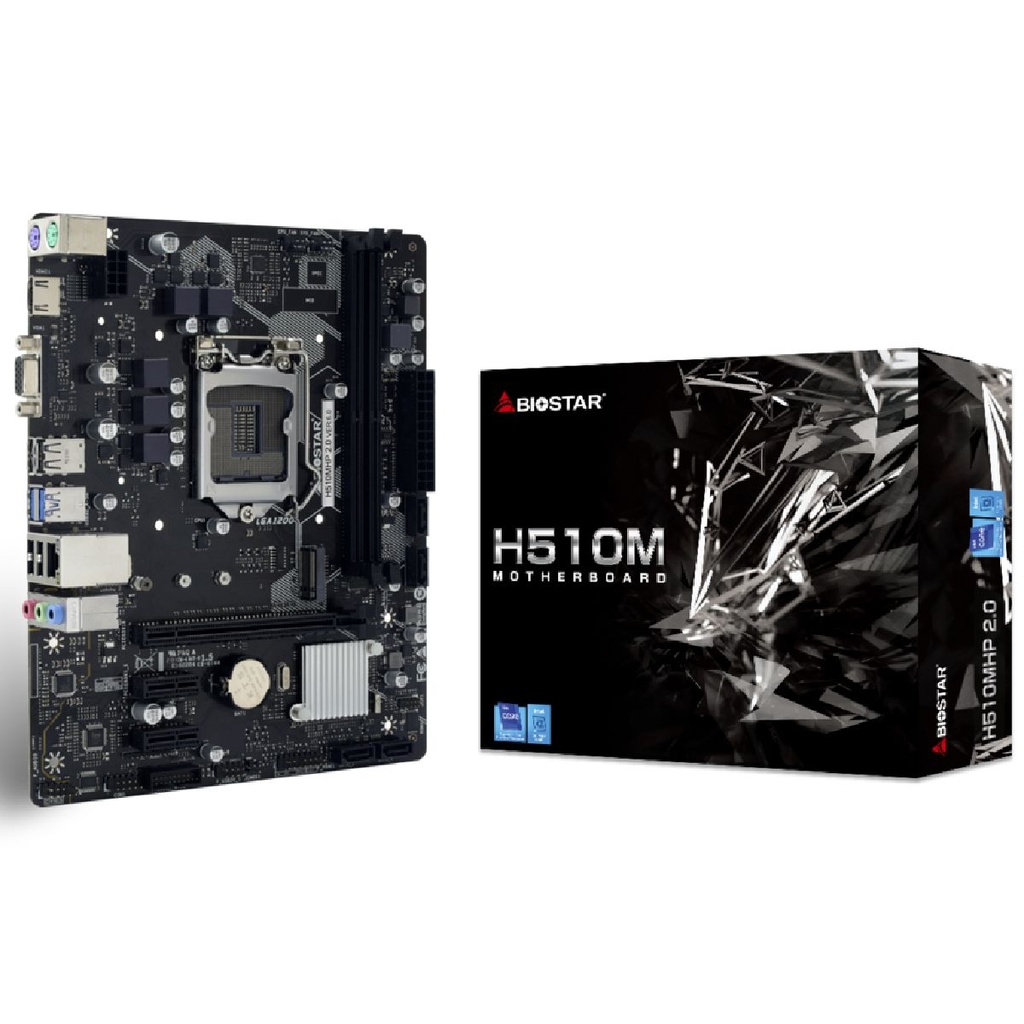 Motherboard Biostar Intel H510mhp 2.0 | DDR4 | Socket S1200 | MicroATX