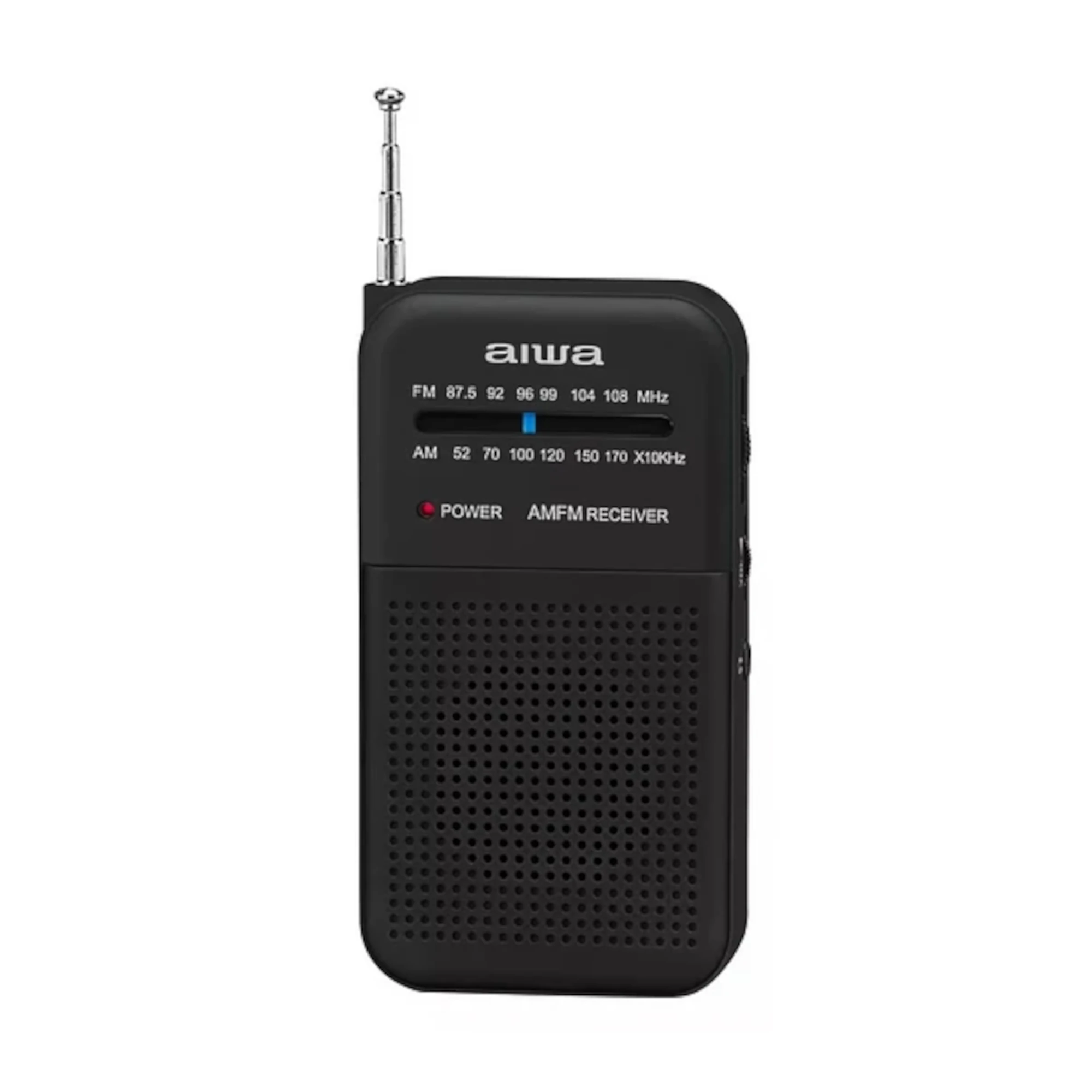 AIWA - RADIO ANALÓGICO AM/FM PORTÁTIL AWFML1 - 0,4W. COLOR NEGRO.