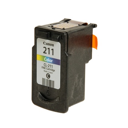 Cartucho original Canon CL211 - Color 250cps