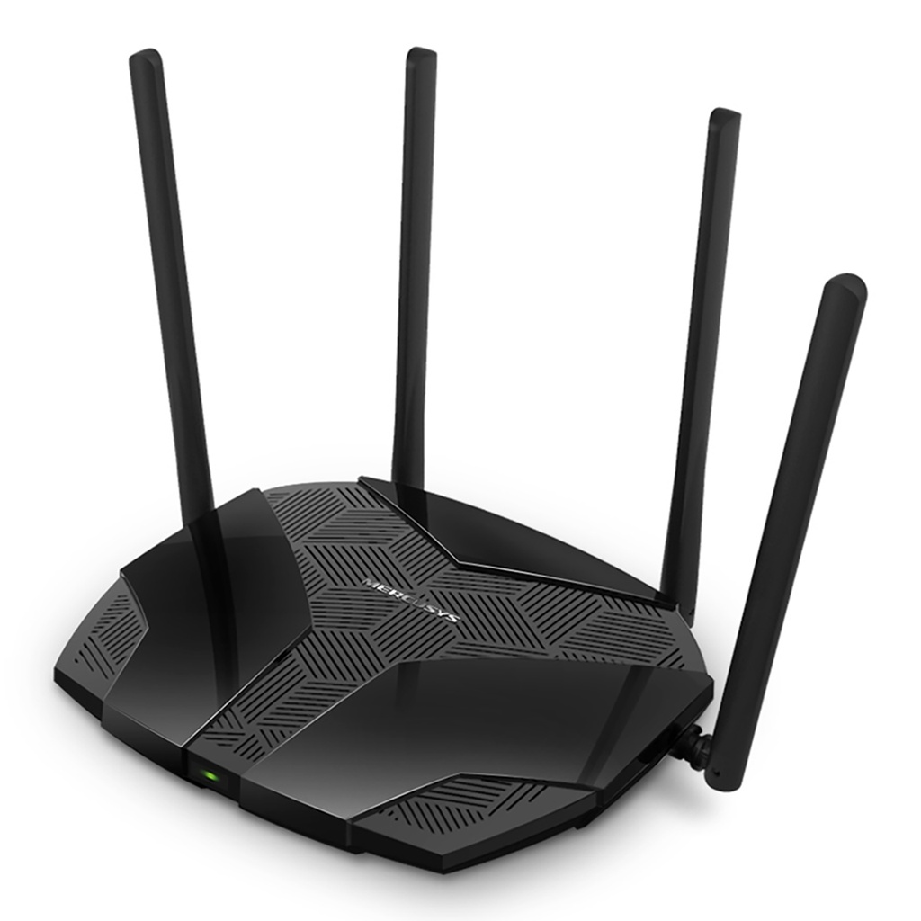 MERCUSYS - ROUTER WIFI 6 DE DOBLE BANDA AX3000 MR80X - WIFI 802,11 ax/ac/a/b/g/n. 2402Mbps a 5GHz, 574Mbps a 2,4GHz.