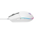 LOGITECH MOUSE G203 GAMING BLANCO LIGHTSYNC USB