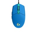 LOGITECH MOUSE G203 GAMING BLUE LIGHTSYNC USB