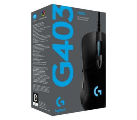 LOGITECH MOUSE G403 GAMING HERO USB