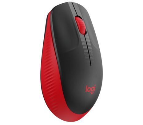 LOGITECH MOUSE M190 ROJO INALAMBRICO