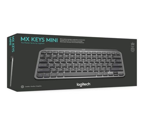 LOGITECH TECLADO MX KEYS MINI GRAFITO INAL+BT