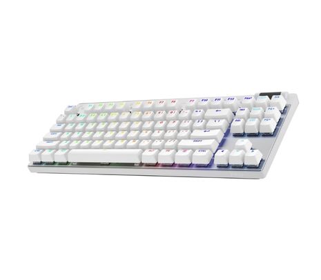 LOGITECH TECLADO PRO X GAMING WHITE TKL INAL