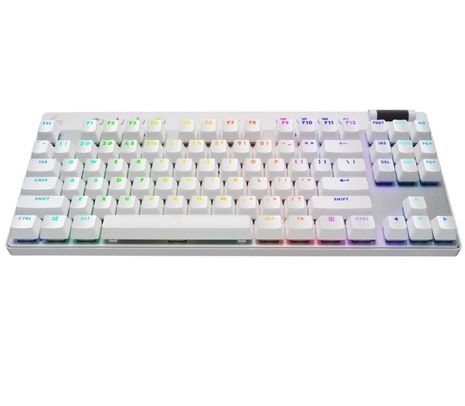 LOGITECH TECLADO PRO X GAMING WHITE TKL INAL