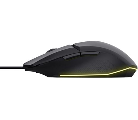 TRUST MOUSE GAMING GXT109 FELOX BLACK CON LED