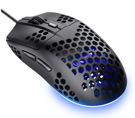 TRUST MOUSE GAMING GXT928 HELOX BLACK CON LED