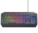 TRUST TECLADO GXT836 EVOCX GAMING RGB ECO BLACK