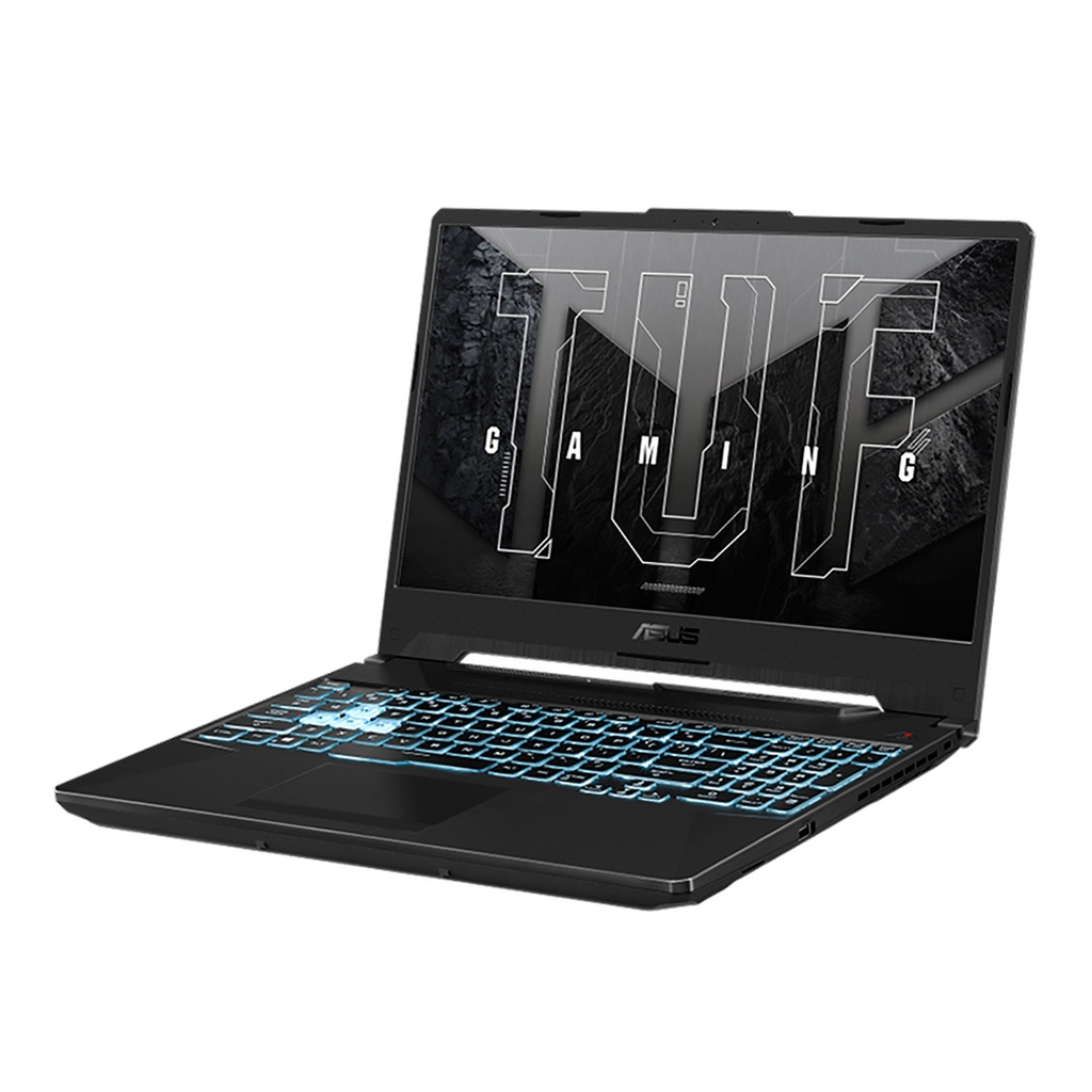 NOTEBOOK ASUS TUF GAMING A15 FA506NC-HN011W - 15.6'' IPS ANTI-REFLEJO 144Hz. AMD RYZEN 5 7535HS. NVIDIA GEFORCE RTX 2050, 4GB GDDR6. WINDOWS 11. 8GB RAM. 512GB SSD. CÁMARA WEB. WIFI. BLUETOOTH. LI-ION 3 CELDAS 48Wh