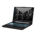 NOTEBOOK ASUS TUF GAMING A15 FA506NC-HN011W - 15.6'' IPS ANTI-REFLEJO 144Hz. AMD RYZEN 5 7535HS. NVIDIA GEFORCE RTX 2050, 4GB GDDR6. WINDOWS 11. 8GB RAM. 512GB SSD. CÁMARA WEB. WIFI. BLUETOOTH. LI-ION 3 CELDAS 48Wh