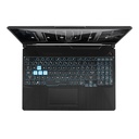 NOTEBOOK ASUS TUF GAMING A15 FA506NC-HN011W - 15.6'' IPS ANTI-REFLEJO 144Hz. AMD RYZEN 5 7535HS. NVIDIA GEFORCE RTX 2050, 4GB GDDR6. WINDOWS 11. 8GB RAM. 512GB SSD. CÁMARA WEB. WIFI. BLUETOOTH. LI-ION 3 CELDAS 48Wh