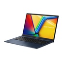 NOTEBOOK ASUS VIVOBOOK 15 X1504ZA-NJ041W - MIL-STD-810H. 15,6'' LED ANTI-REFLEJO 60Hz. INTEL CORE I5 1235U. INTEL IRIS XE. WINDOWS 11. 8GB RAM. 512GB SSD. CÁMARA WEB. WIFI. BLUETOOTH. LI-ION 3 CELDAS 42Wh.