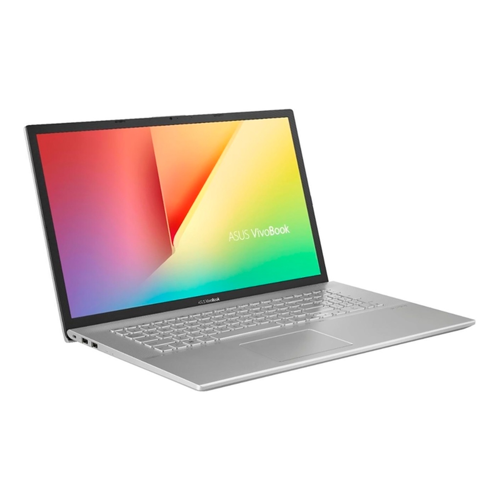 ASUS - NOTEBOOK VIVOBOOK 17 K712 K712EA-WH34 - 17,3''. INTEL CORE I3 1115G4. INTEL UHD. WINDOWS 10. RAM 12GB / SSD 256GB. CÁMARA WEB. WIFI. BLUETOOTH. LI-ION 3 CELDAS 78Wh. REF AA.
