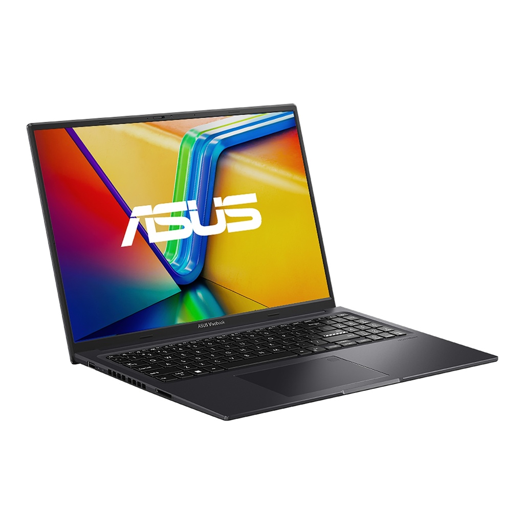NOTEBOOK ASUS VIVOBOOK 16X K3605ZF-MB348W - MIL-STD-810H. 16'' IPS LED ANTI-REFLEJO 60Hz. INTEL CORE I5 12500H. INTEL IRIS XE. NVIDIA GEFORCE RTX 2050 4GB GDDR6. WINDOWS 11. 12GB RAM. 512GB SSD. CÁMARA WEB. WIFI. BLUETOOTH. LI-ION 3 CELDAS 50Wh.