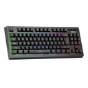 MARVO - TECLADO GAMING ESPAÑOL CON ILUMINACIÓN K607SP - 87 TECLAS. INTERRUPTOR MEMBRANA. LUZ DE FONDO RGB. 25 ANTI-GHOSTING.
