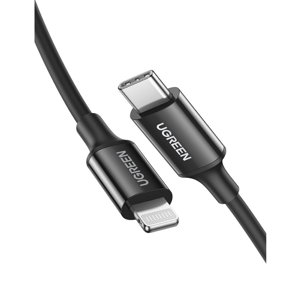 Ugreen Cable Lightning - Iphone A Usb Tipoc Black