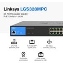 Switch Linksys 24 Puertos Poe+ Gbit Admin 4sfp+