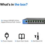 Switch Linksys 16 Puertos Gigabit Poe+