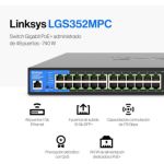 Switch Linksys 48 Puertos Gigabit