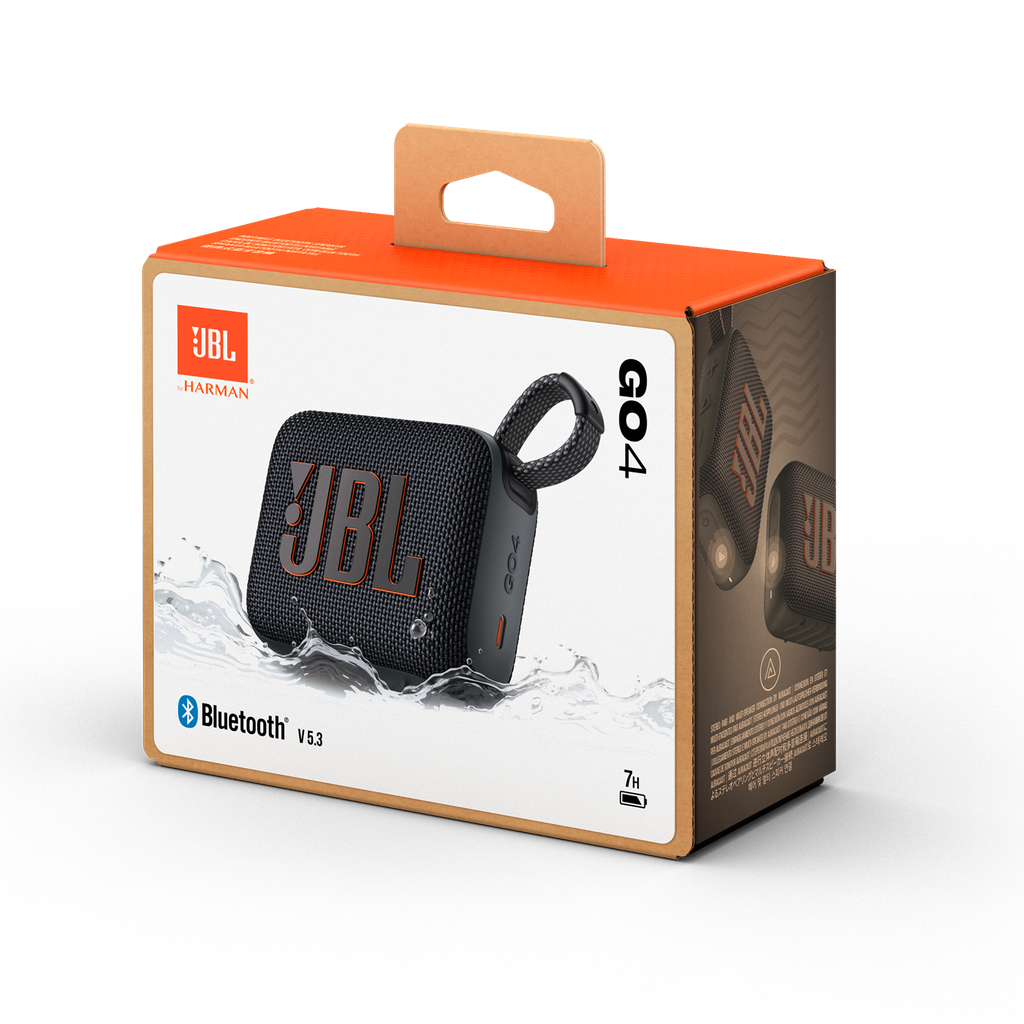 Parlante JBL Go 4 Bluetooth IP67 negro