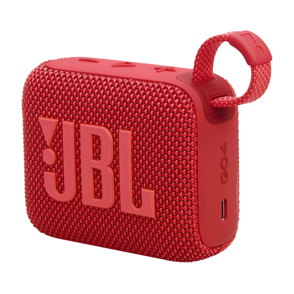 Parlante JBL Go 4 Bluetooth IP67 rojo