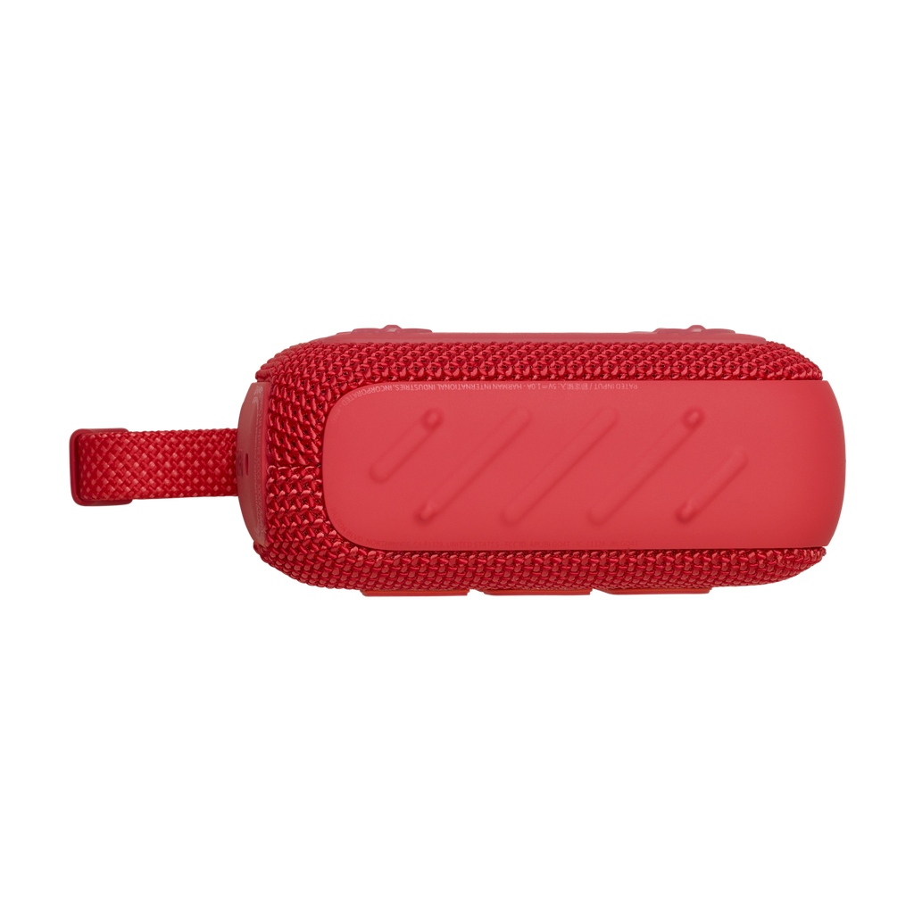 Parlante JBL Go 4 Bluetooth IP67 rojo