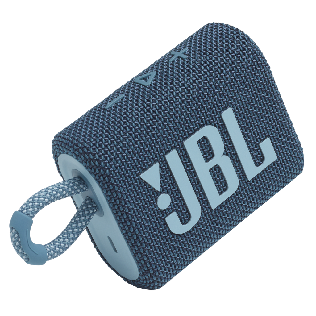 JBL Go 3 - Altavoz - para uso portátil - inalámbrico - Bluetooth - 4.2 vatios - azul