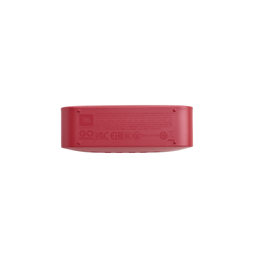 Parlante JBL Go Essential Bluetooth IP67 rojo