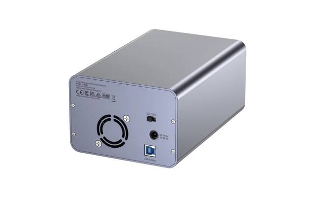 Gabinete Externo Dual Unitek USB 3.0 para 2 discos SATA