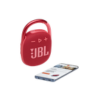 Parlante JBL Clip 4 Bluetooth 5W IP67 rojo