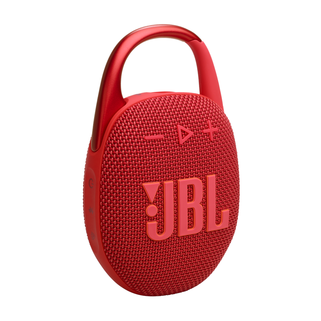 Parlante JBL Clip 5 Bluetooth 7W IP67 rojo