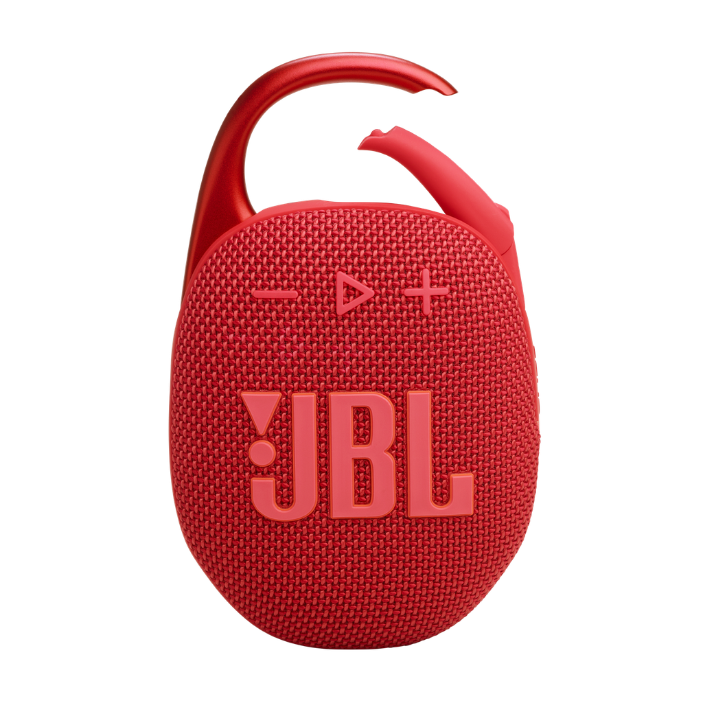 Parlante JBL Clip 5 Bluetooth 7W IP67 rojo