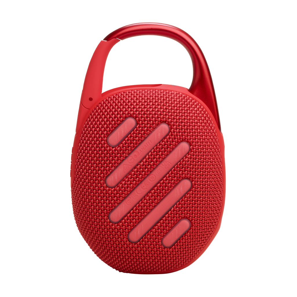 Parlante JBL Clip 5 Bluetooth 7W IP67 rojo