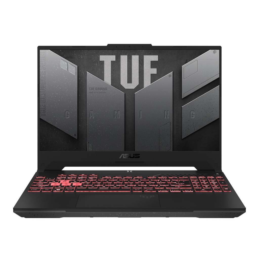 NOTEBOOK ASUS TUF GAMING A15 FA507NV-LP102W - 15,6'' IPS ANTI-REFLEJO 144Hz. AMD RYZEN 7 7735HS. AMD RADEON 680M. NVIDIA GEFORCE RTX4060, 8GB GDDR6. WINDOWS 11. 16GB RAM. 1TB SSD. CÁMARA WEB. WIFI. BLUETOOTH. LI-ION 4 CELDAS 90Wh.