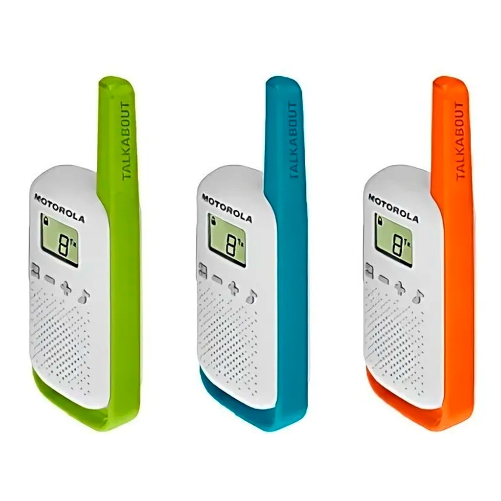MOTOROLA - RADIO 2 VÍAS TALKABOUT T110 - 25KM. 22 CANALES.