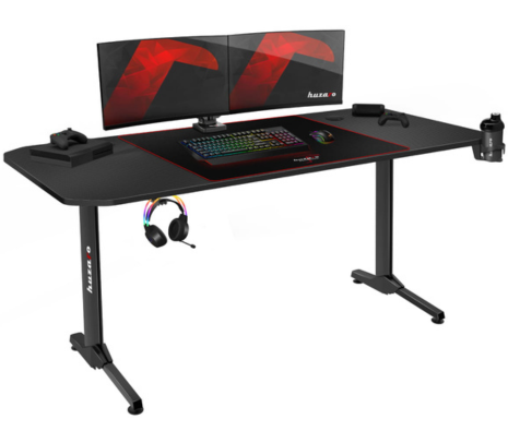 HUZARO HZ-HERO 4.7 MESA/ESCRITORIO GAMING BLACK