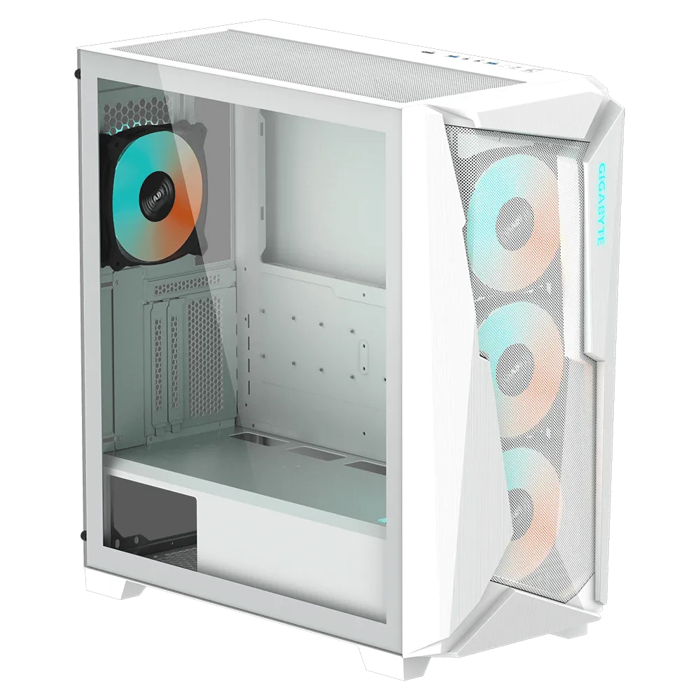 Gabinete Gigabyte C301 Glass - Mid tower panel lateral con ventana (cristal templado)