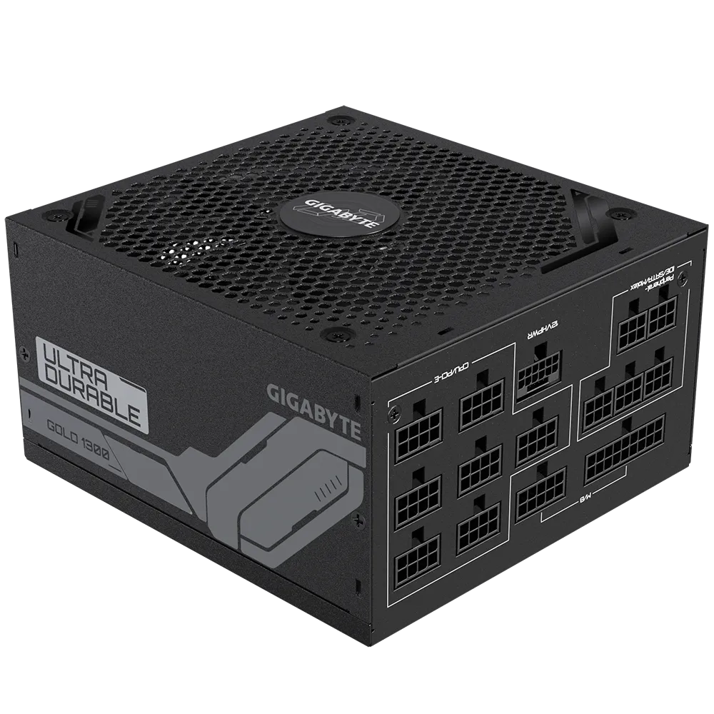 Gigabyte - Power supply - 1300w 80 Plus Gold PCIe 5.0 Fu