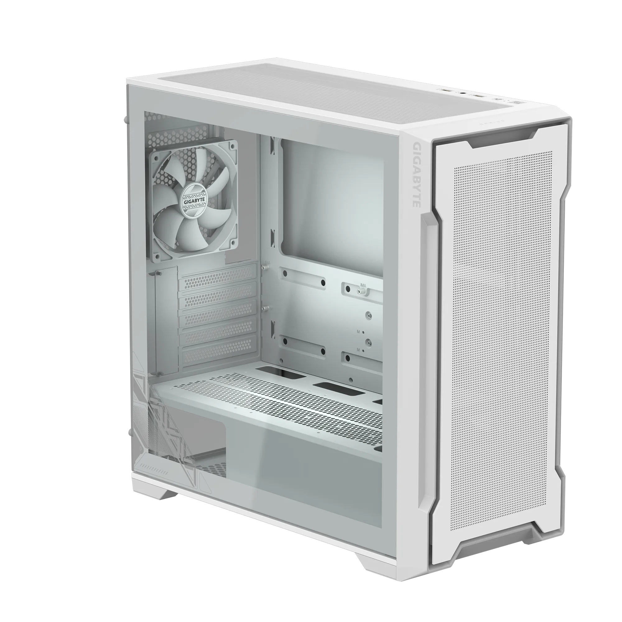 Gabinete Gigabyte  C102 GLASS - Mid tower Arctic white