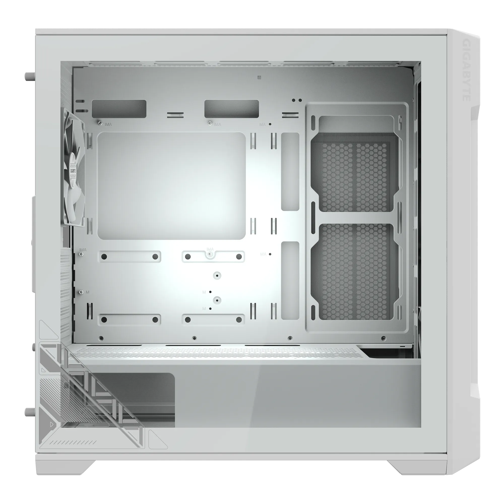 Gabinete Gigabyte  C102 GLASS - Mid tower Arctic white