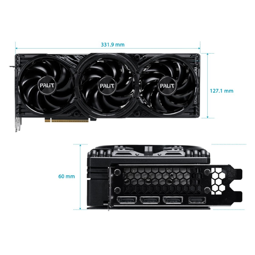 Tarj. Vga Palit Nvidia Rtx 5080 Gaming Pro 16gb