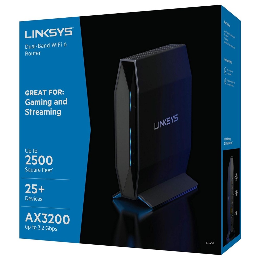 Router Linksys Wifi 6 Ax3200 Dual-band